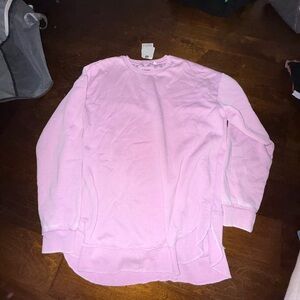 Women's Pink Crew Neck Sweater